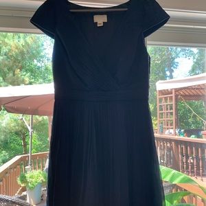 Navy Chiffon J.Crew Dress - Size 8